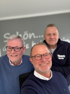 Jan (Stellvertretender GF) Dirk (Inhaber), Mario (Leitung Auto-Waschanlage)